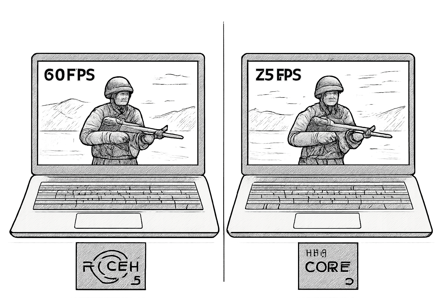 amd ryzen 5 vs intel i3