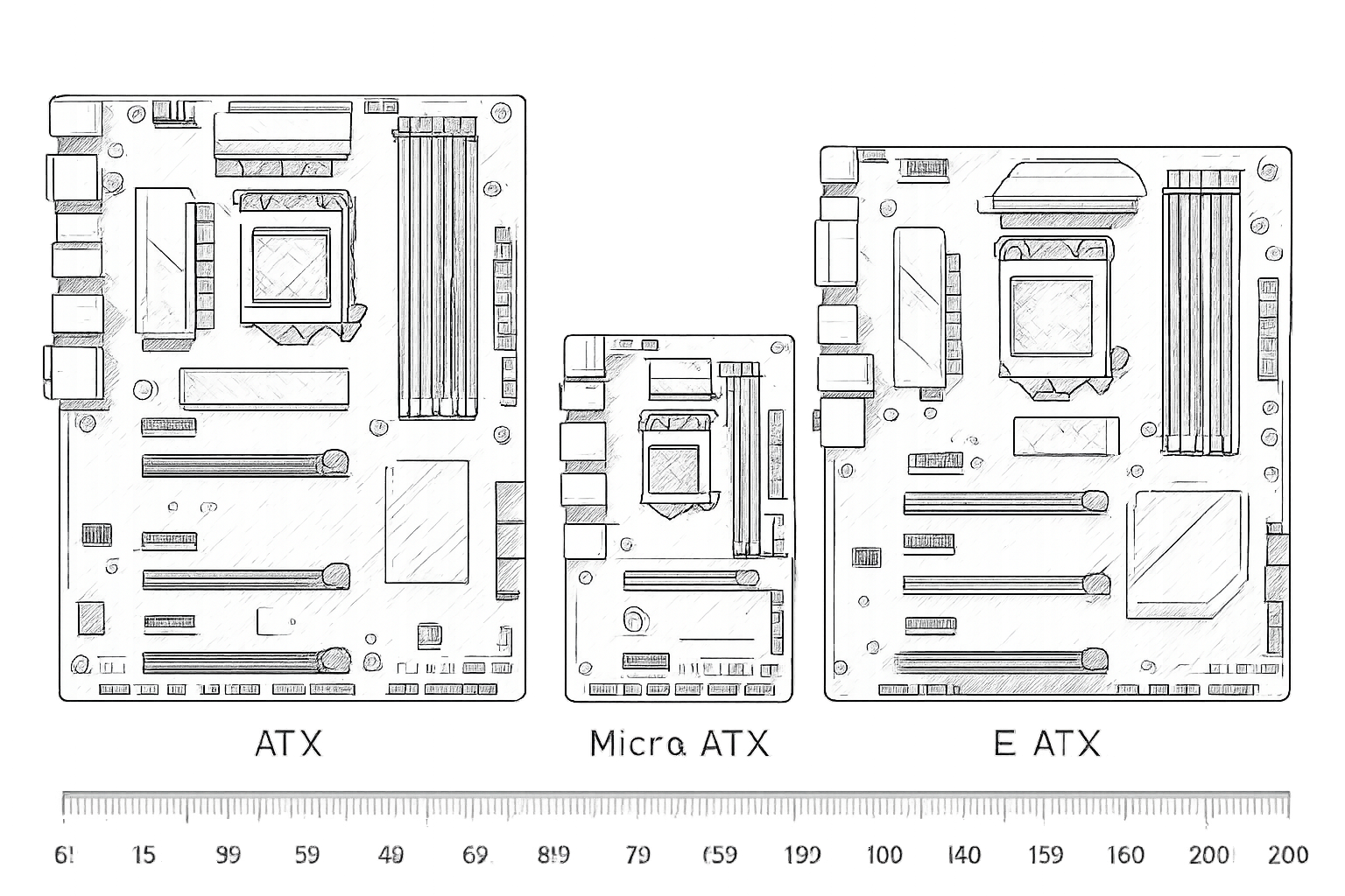 atx vs micro atx vs e-atx