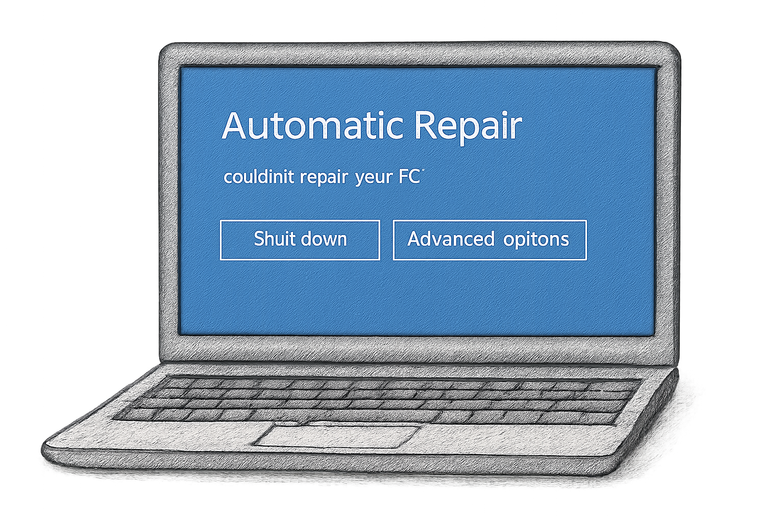 erreurs tentatives de reparation windows 8 1