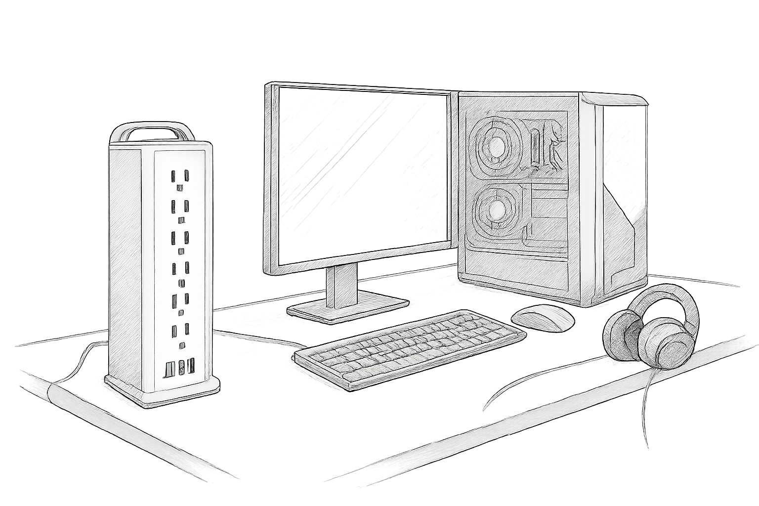 multiprise parafoudre pc gaming