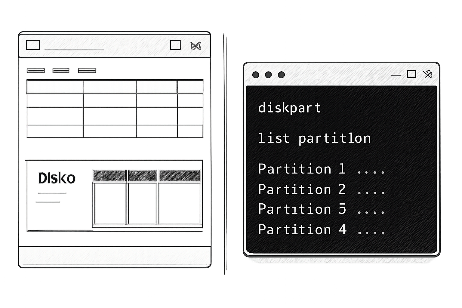 partition recuperation windows 8 introuvable