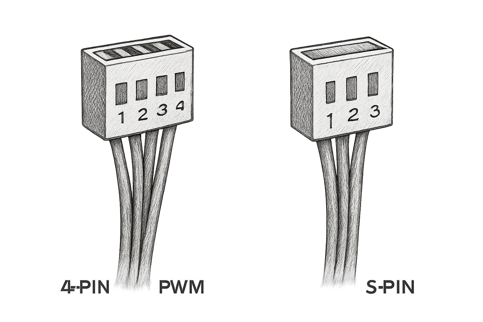 ventilateur pwm vs argb